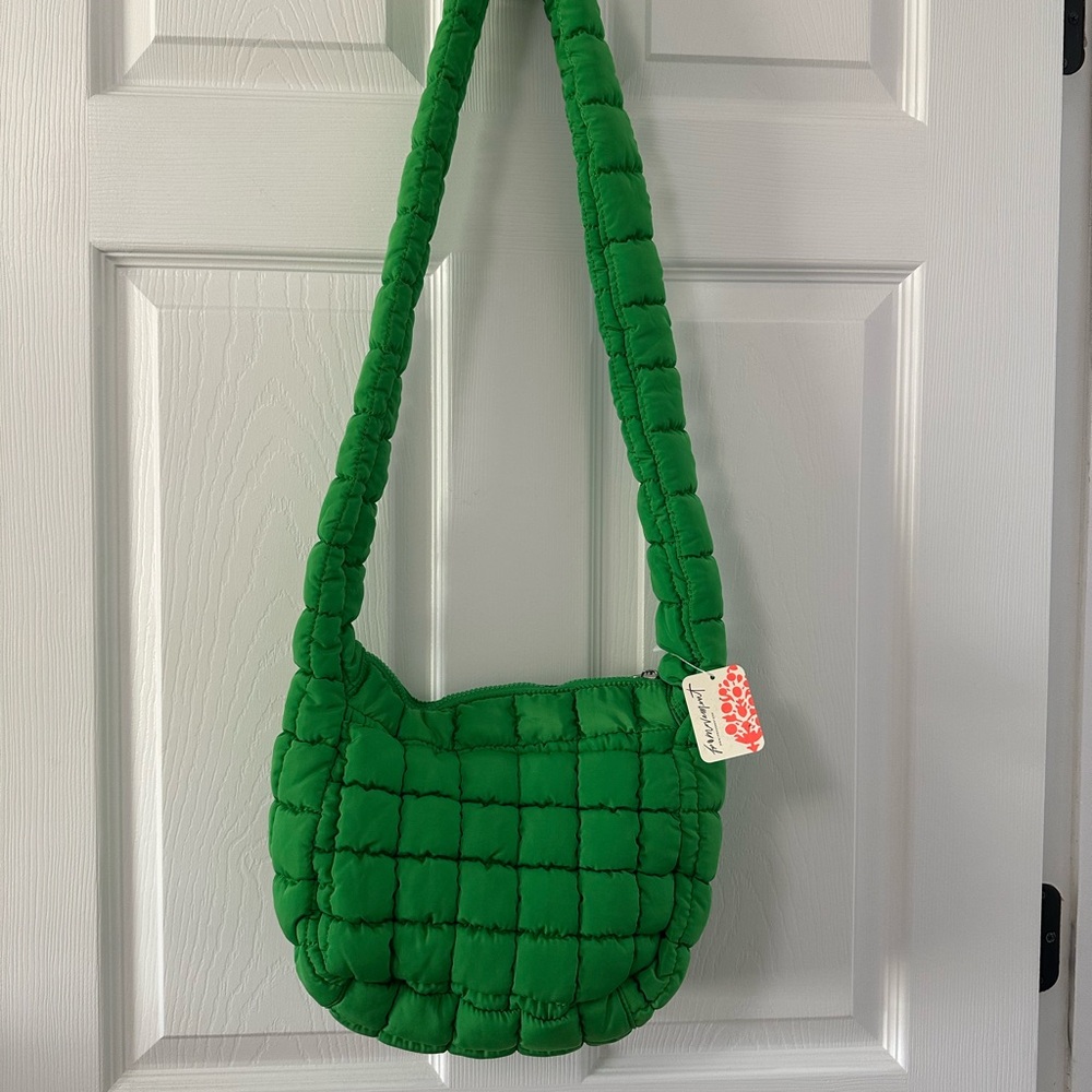 FP Movement-Quilted Baby Carryall Sling Bag
Kelly Green